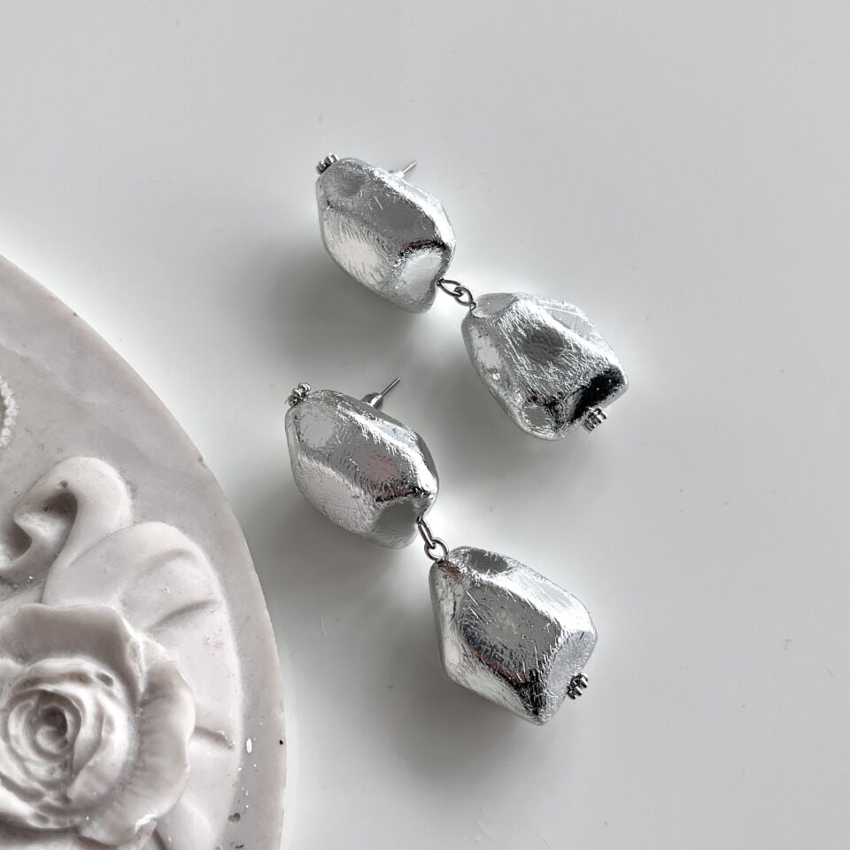 VIP Mat Silver Küpe