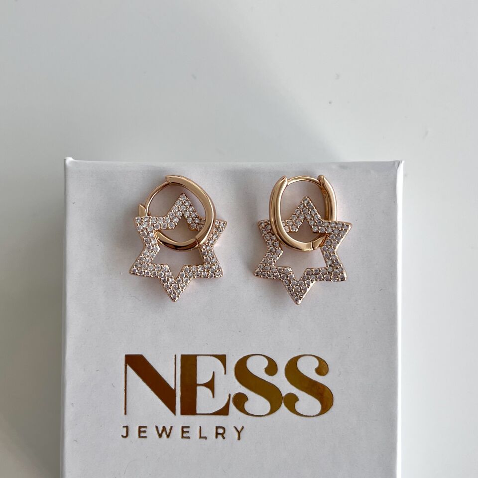 Xuping Yıldız Küpe