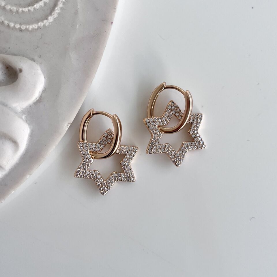 Xuping Yıldız Küpe