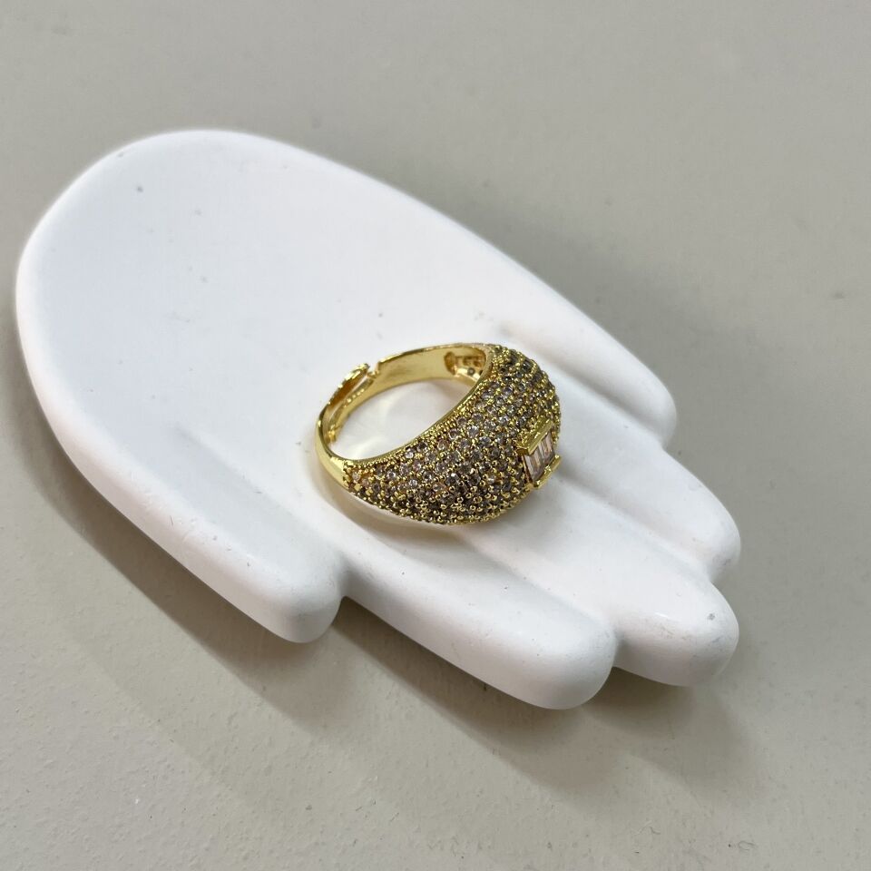 Zirkon Taşlı Yüzük (No:2)