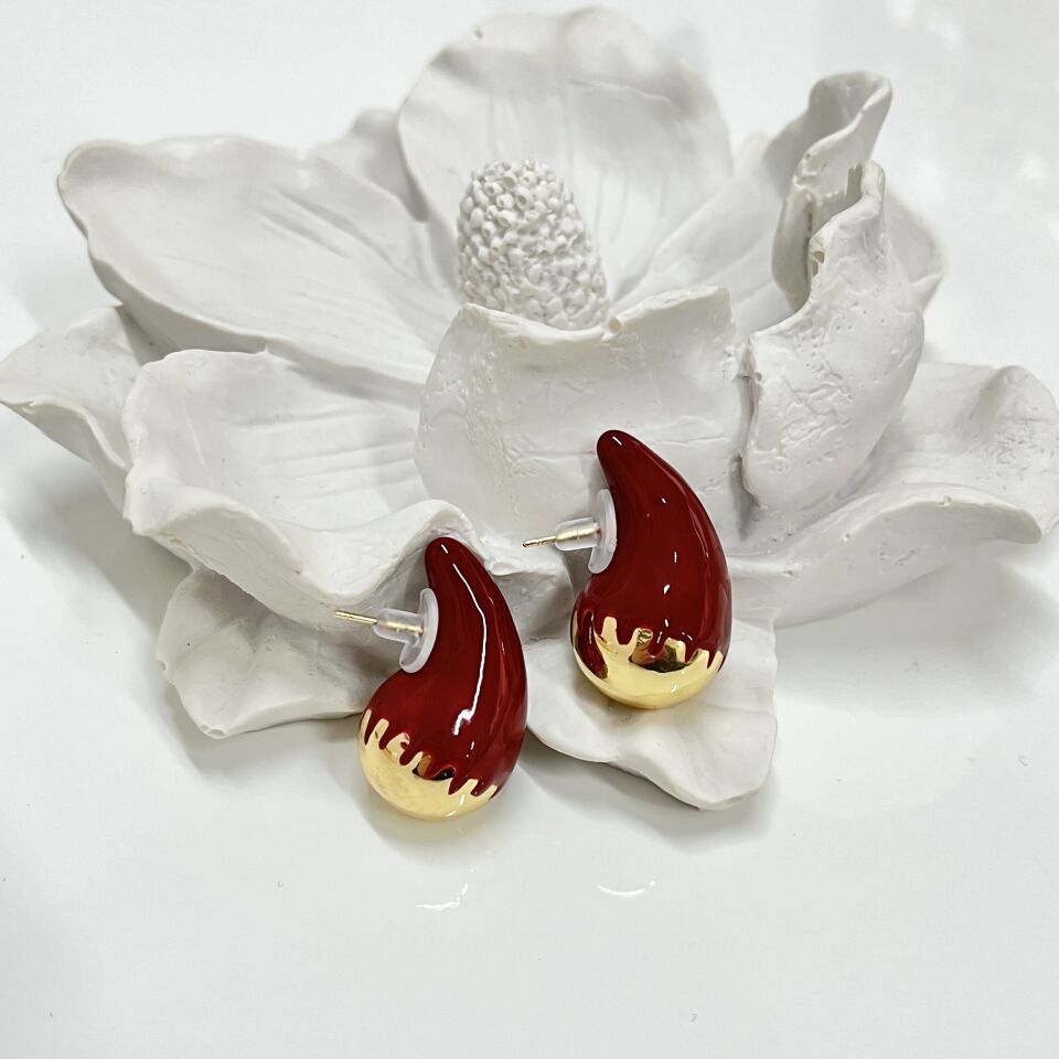 İthal Mineli Bottega Küpe