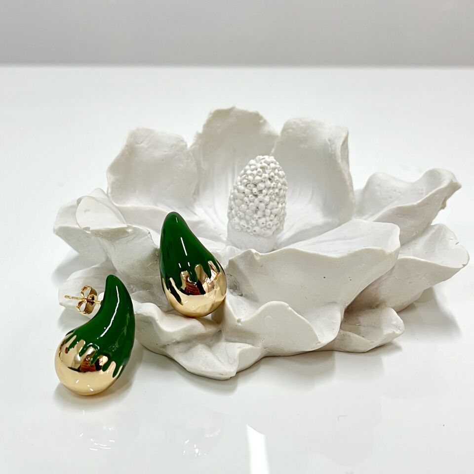 İthal Mineli Bottega Küpe