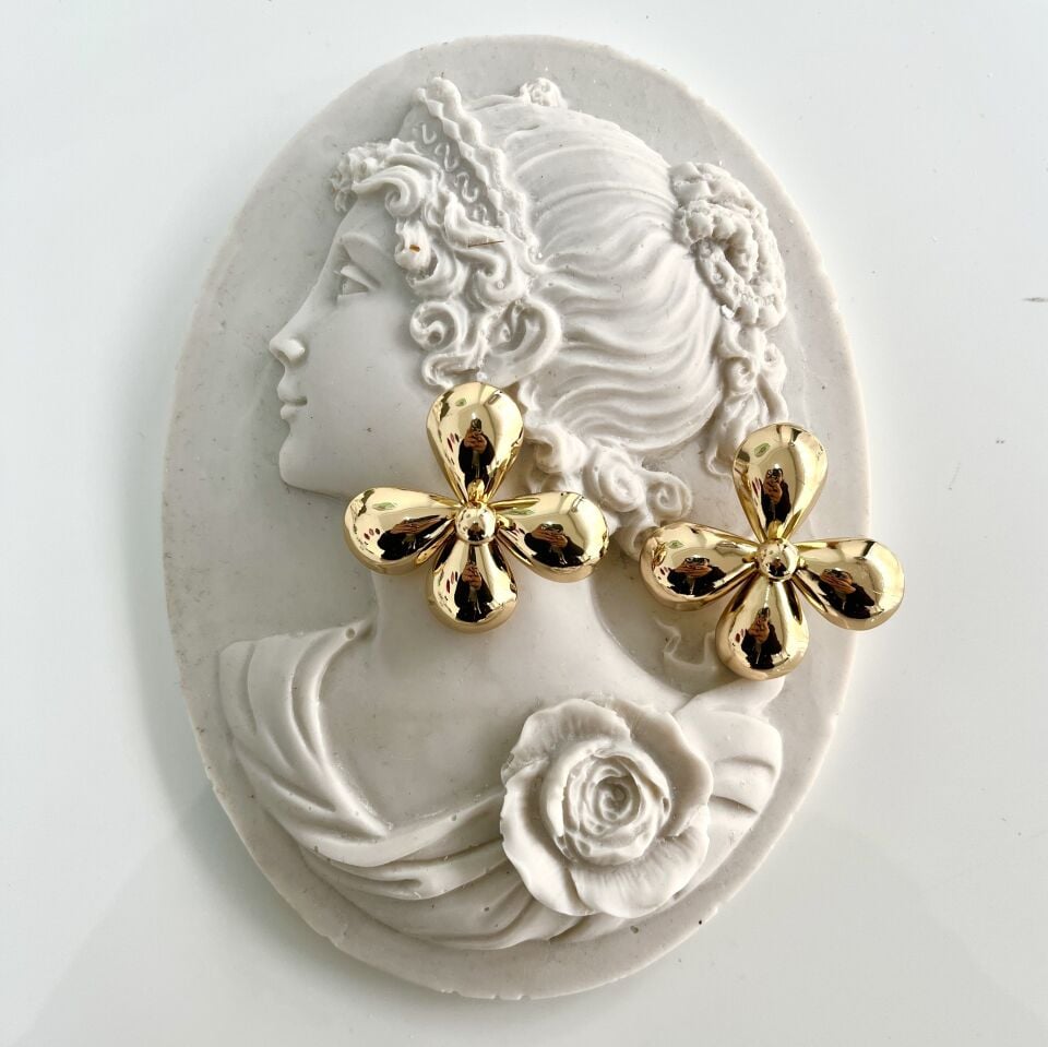 Özel Seri Çiçek Küpe