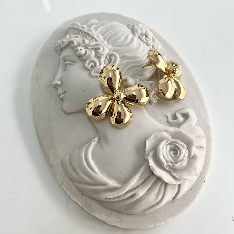 Özel Seri Çiçek Küpe