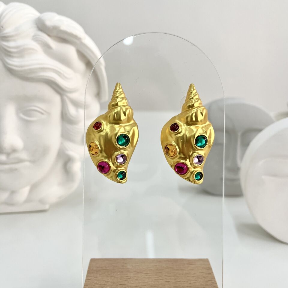 İthal Deniz Kabuğu Küpe