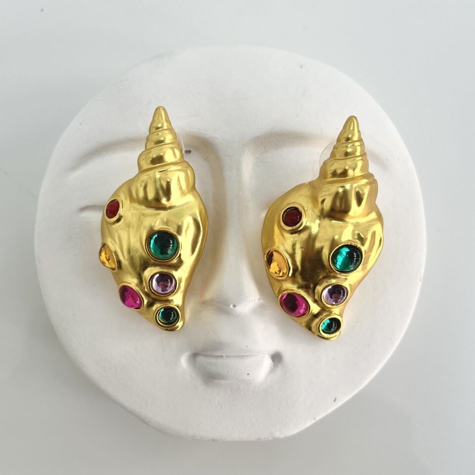 İthal Deniz Kabuğu Küpe