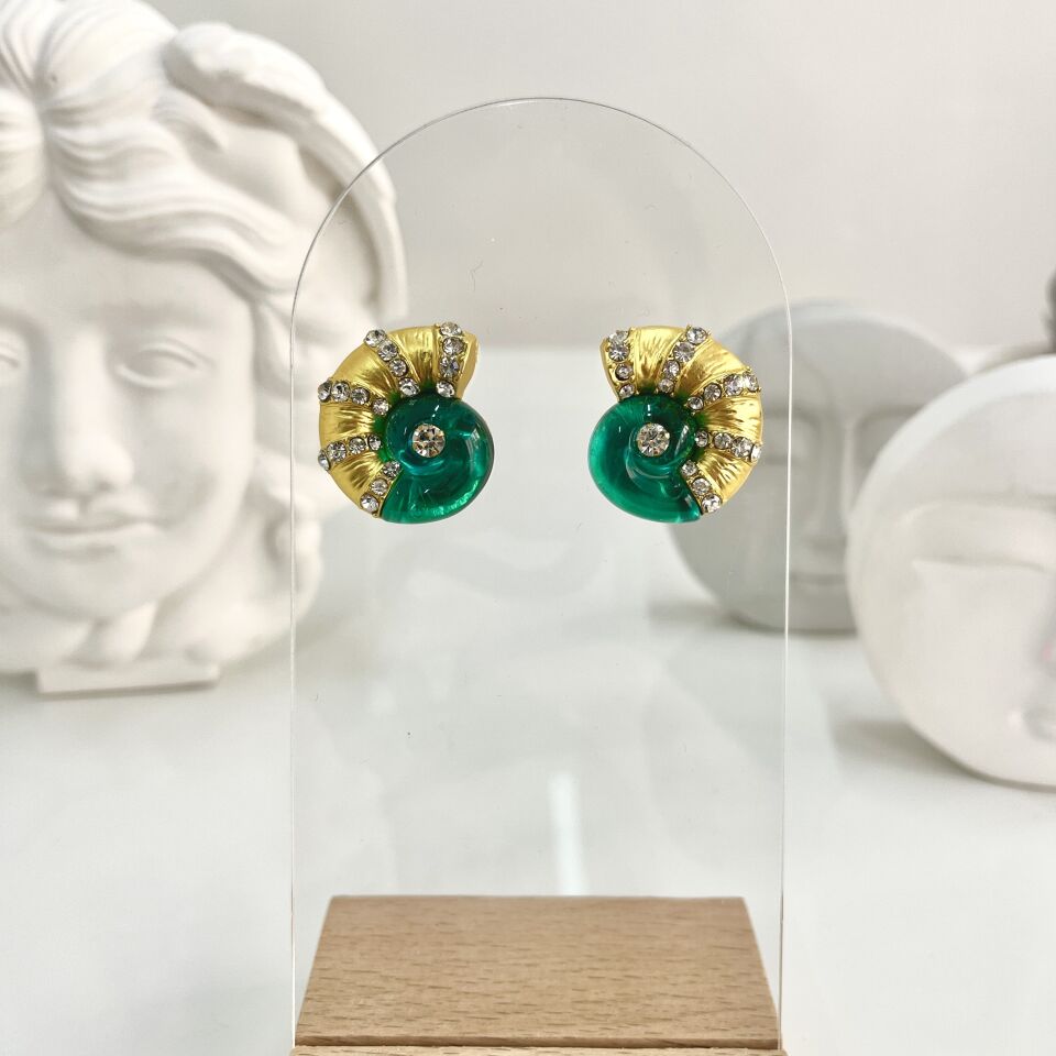 İthal Salyangoz Küpe