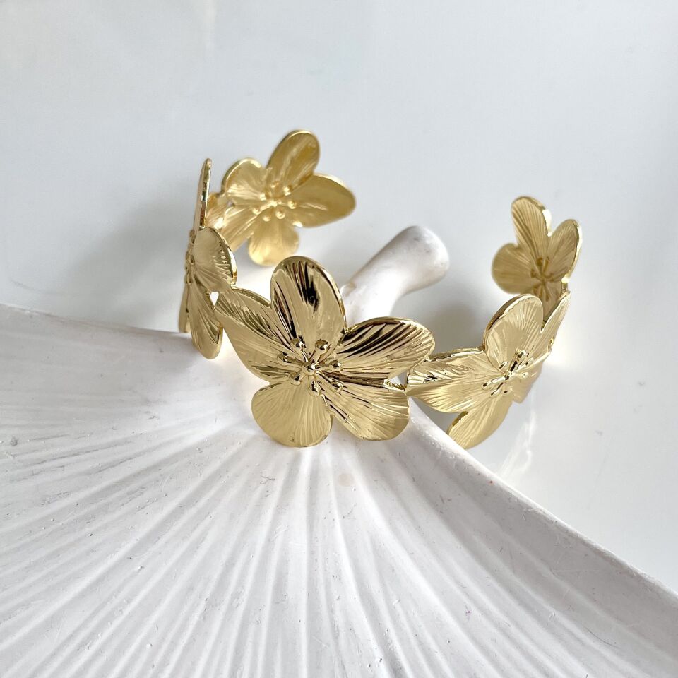 Özel Seri Çiçek Kelepçe