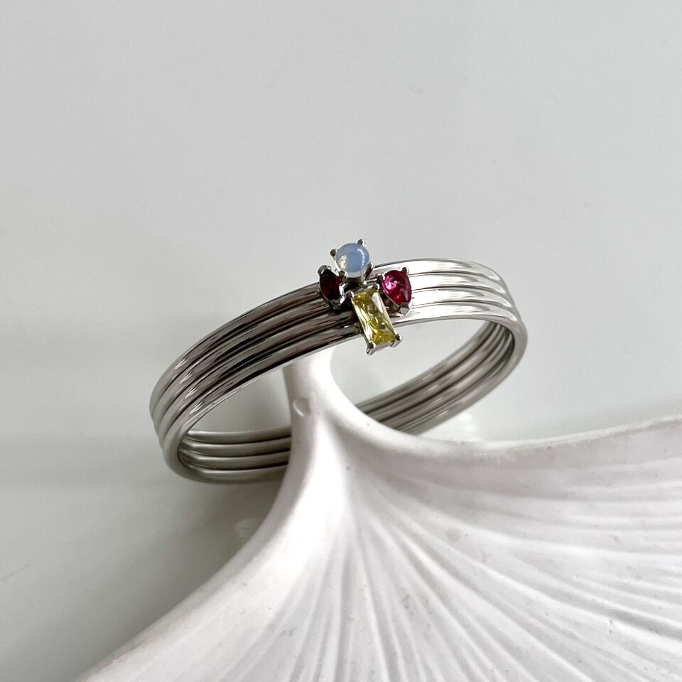 Özel Seri Renkli Taşlı Bilezik