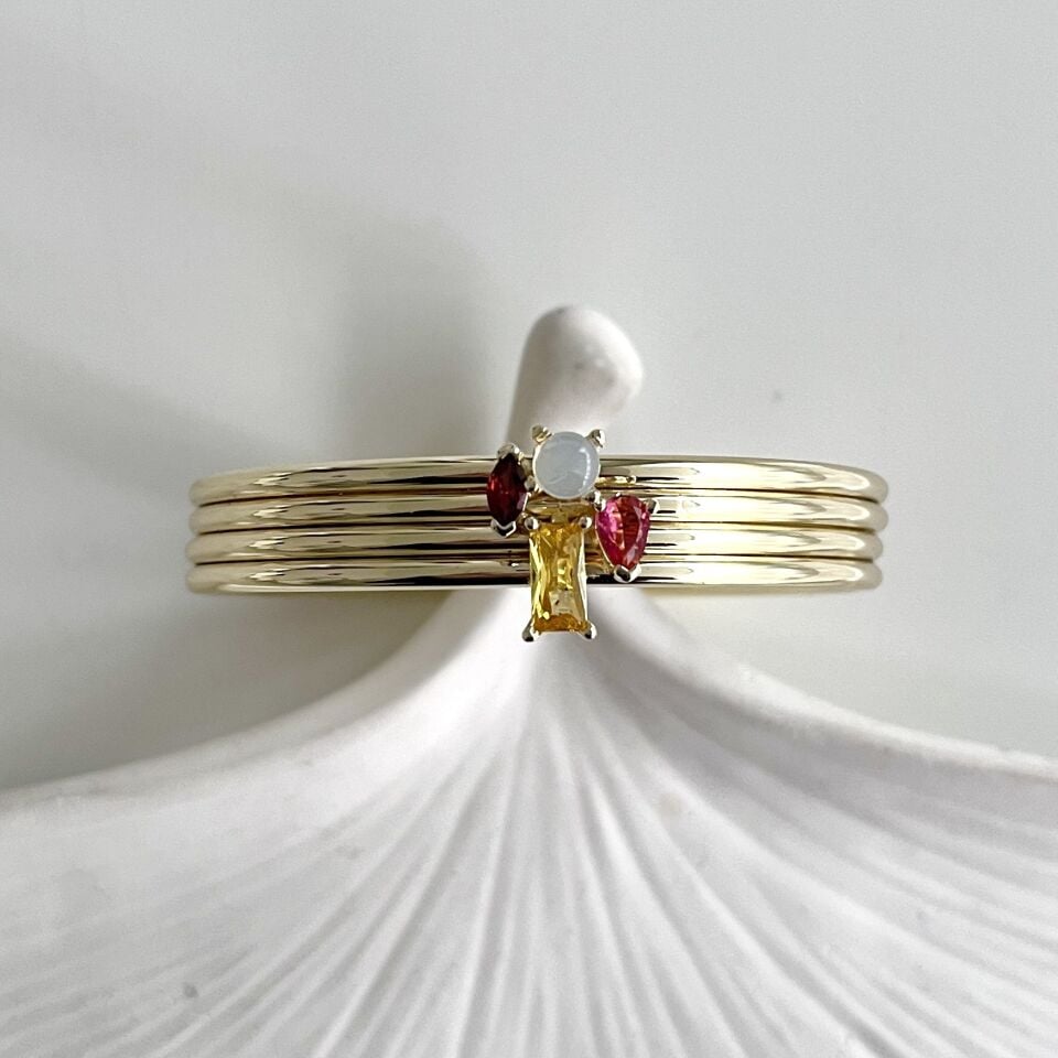 Özel Seri Renkli Taşlı Bilezik