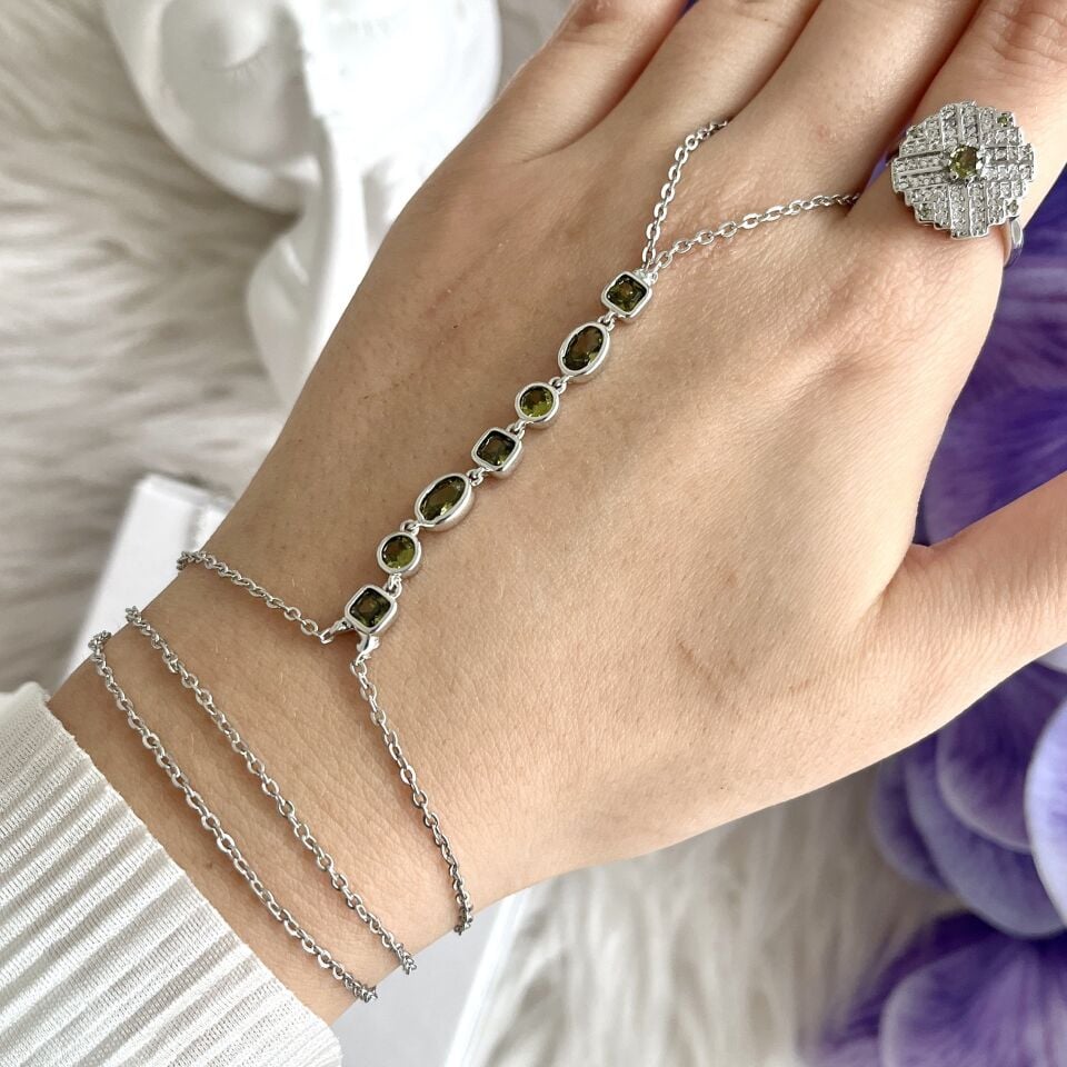 Özel Seri Zirkon Taşlı Şahmeran