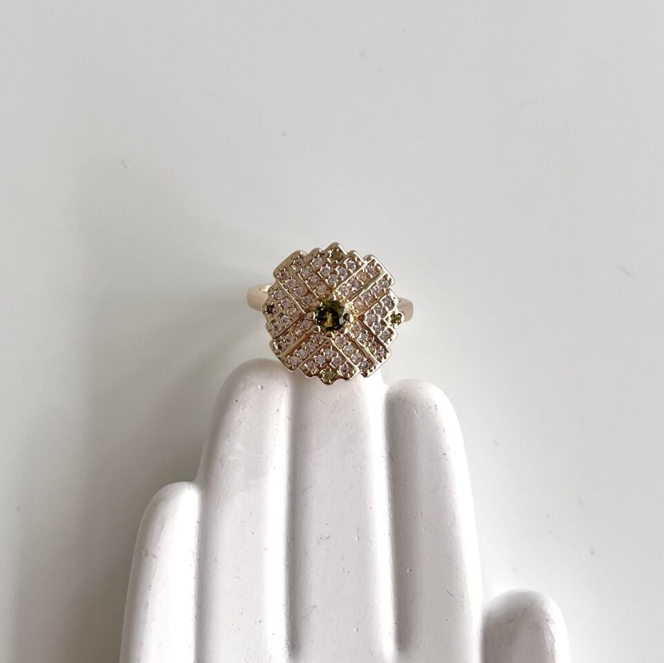 Özel Seri Zirkon Taş Yüzük