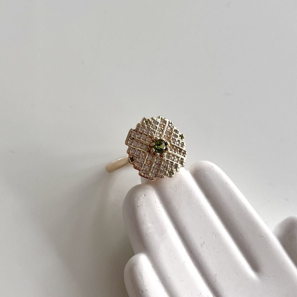 Özel Seri Zirkon Taş Yüzük