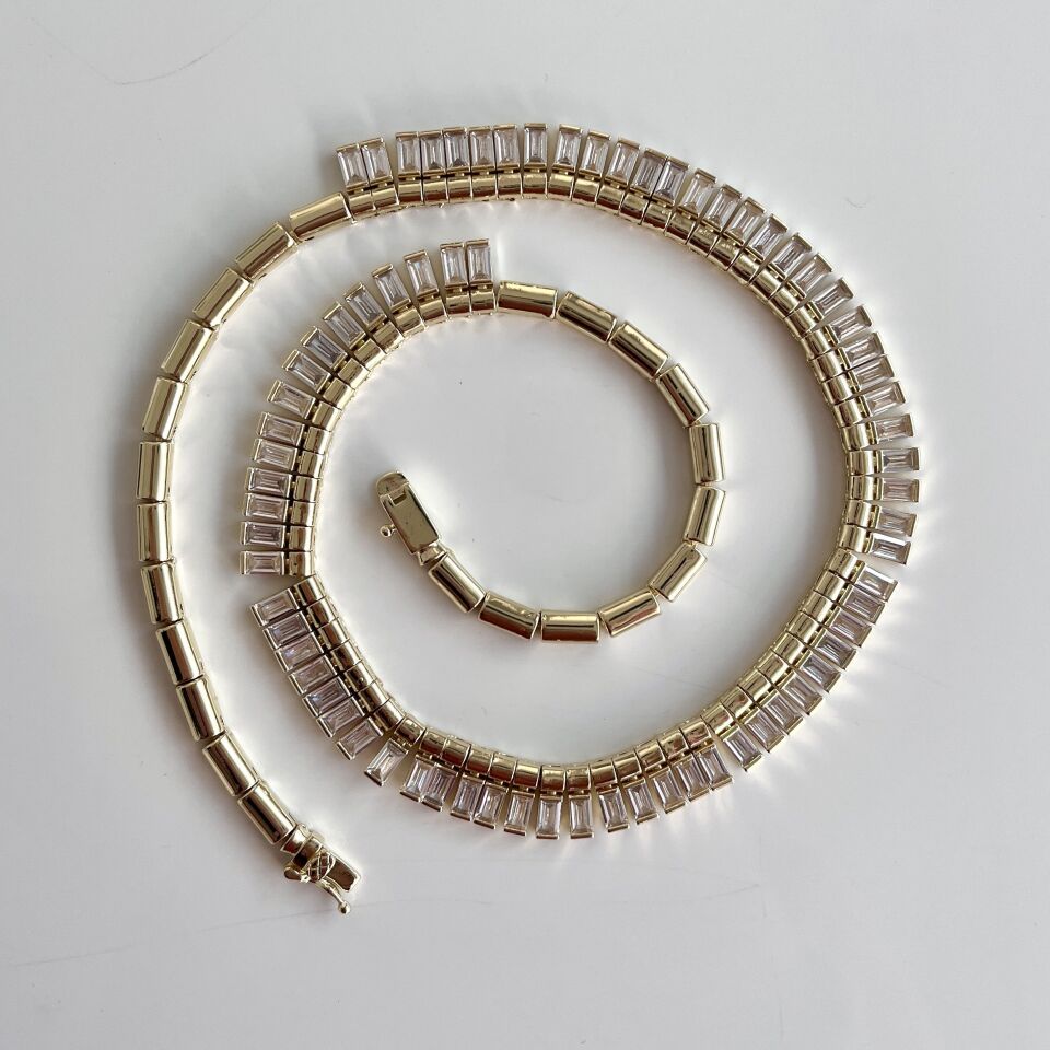 Özel Seri Baget Sıralı VIP Kolye