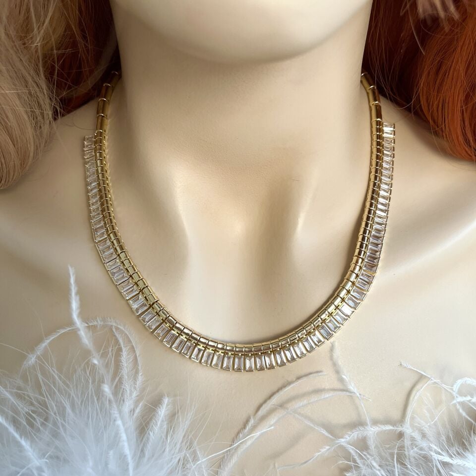 Özel Seri Baget Sıralı VIP Kolye