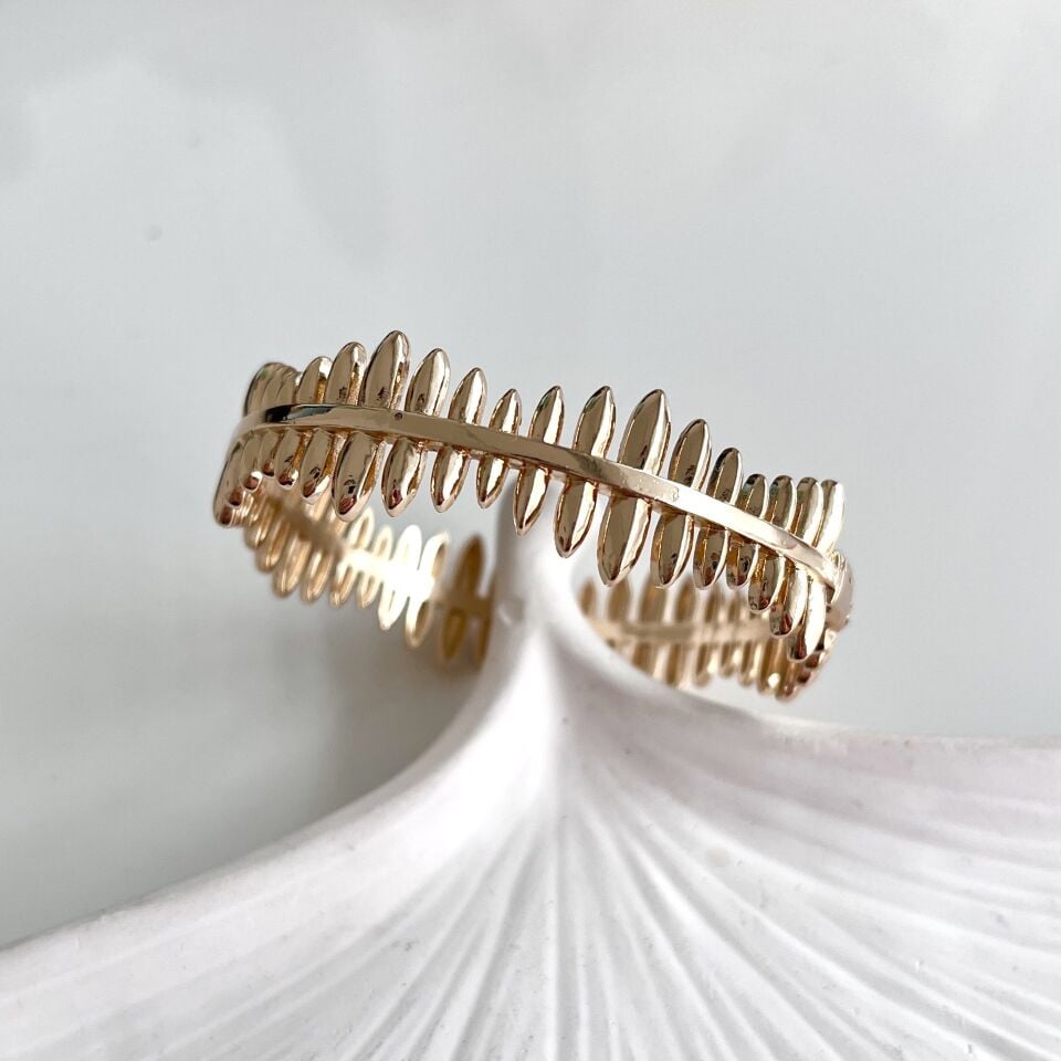 Özel Seri Zirkon Sıralı Kelepçe