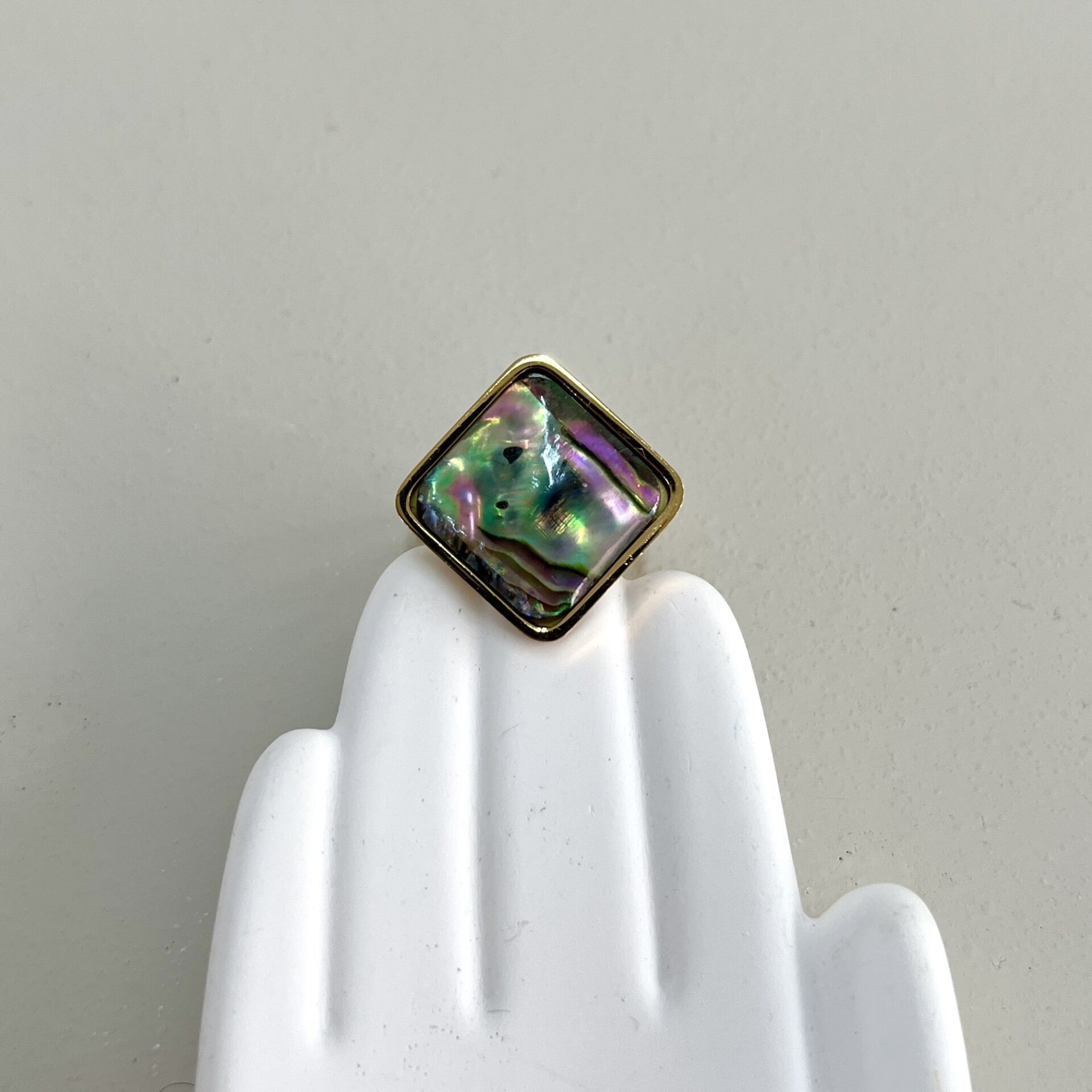 Çelik Abalone Kabuk Yüzük