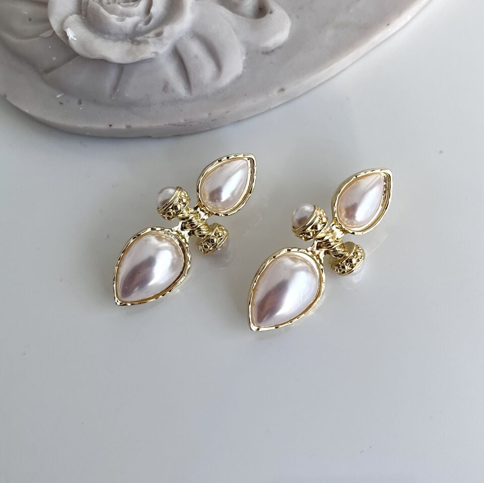 Vip İnci Detay Küpe