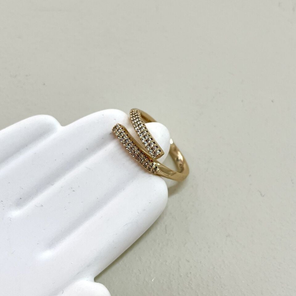 Xuping Zirkon Taşlı Yüzük