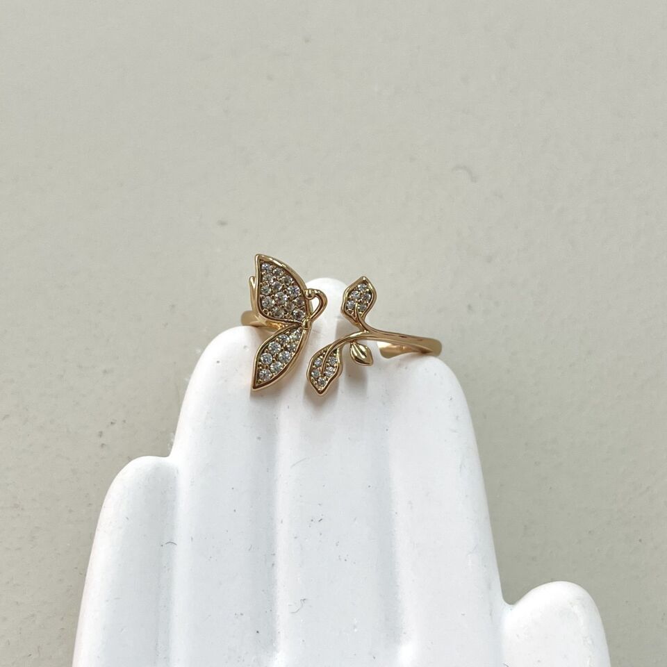 Xuping Kelebek Yüzük