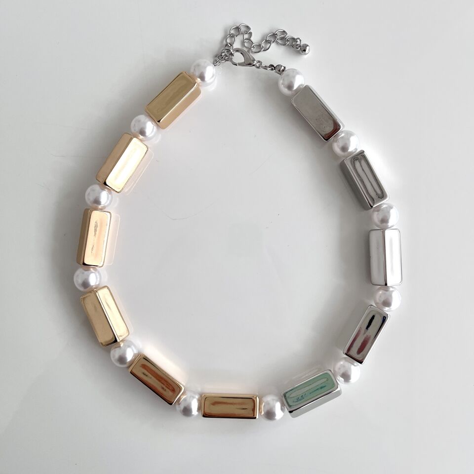 İthal İnci Detay Kolye