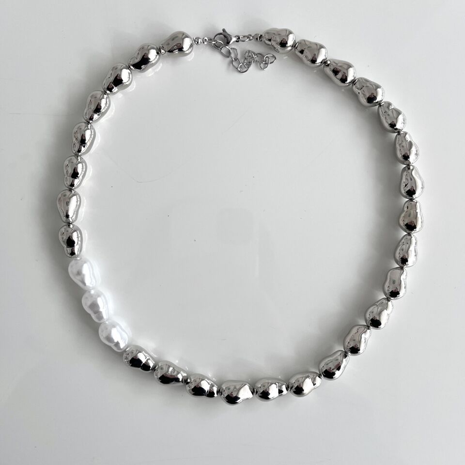 İthal İnci Detay Kolye