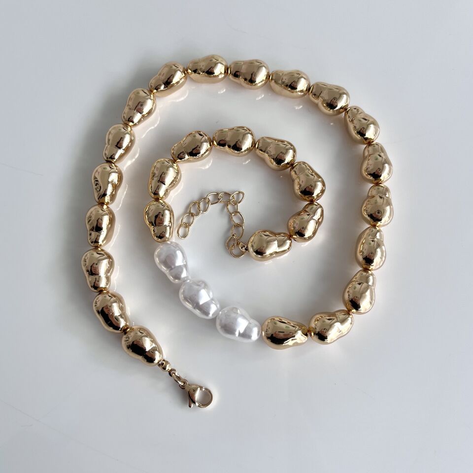 İthal İnci Detay Kolye