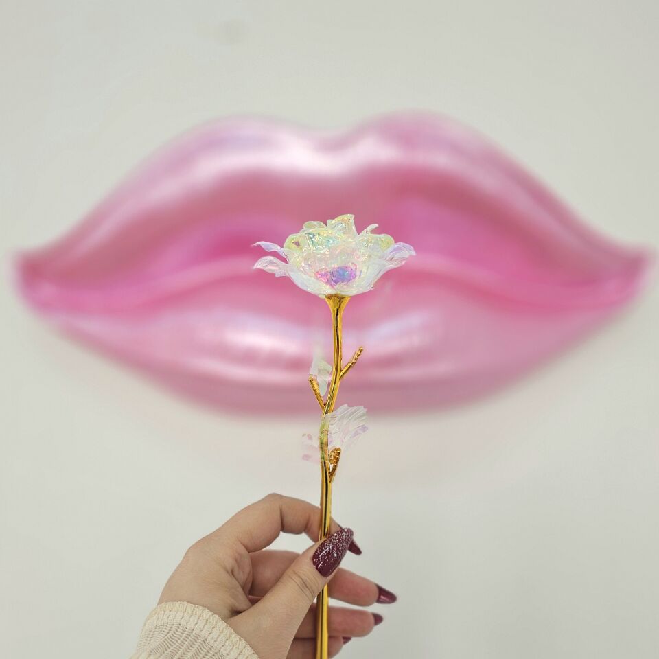 Şeffaf Sonsuzluk Gülü ve Gül Suyu Set