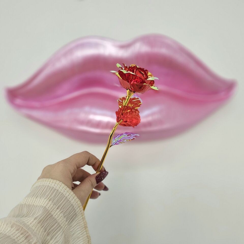 Kırmızı Sonsuzluk Gülü ve Gül Suyu Set