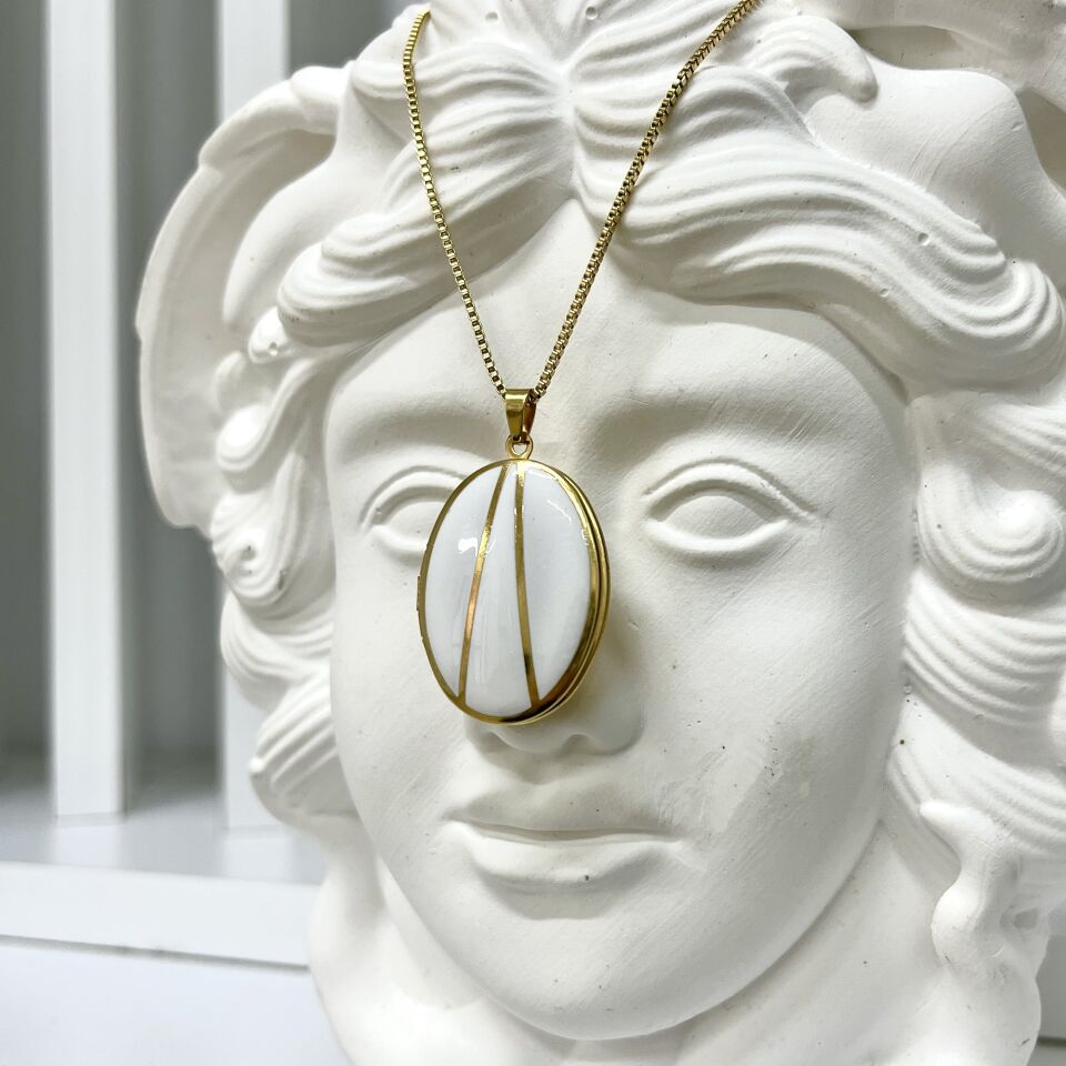 Çelik Açılabilir Kolye