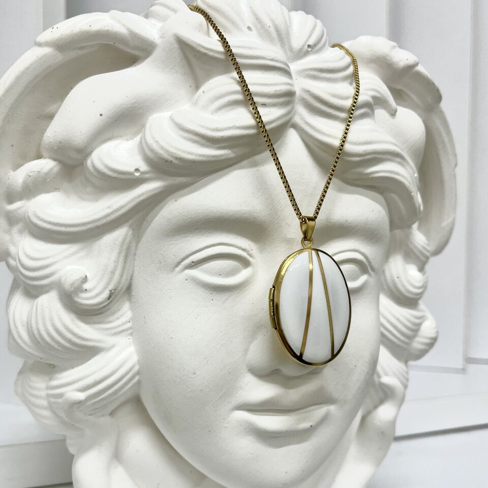 Çelik Açılabilir Kolye