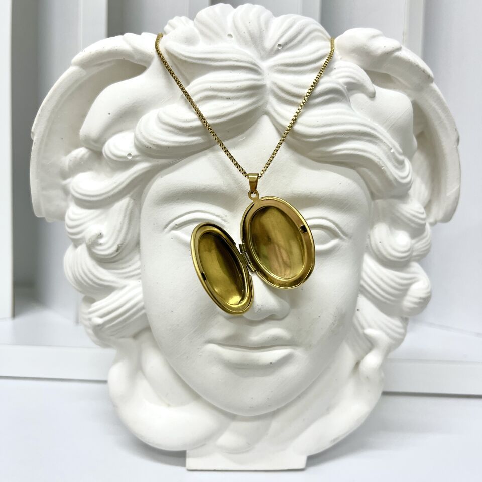 Çelik Açılabilir Kolye