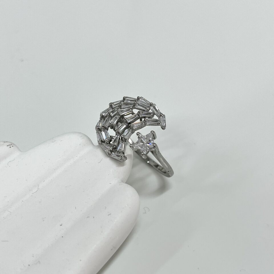 Baget Taş Ay & Yıldız Yüzük