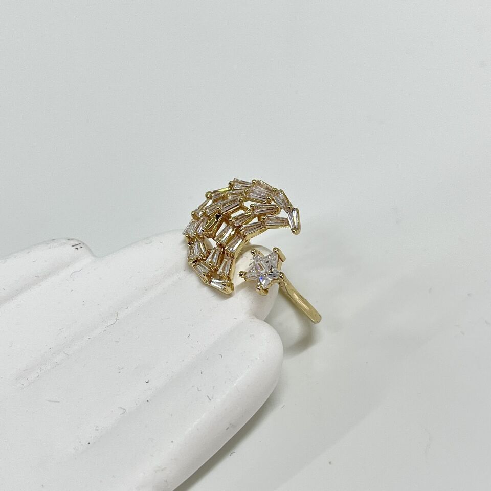 Baget Taş Ay & Yıldız Yüzük