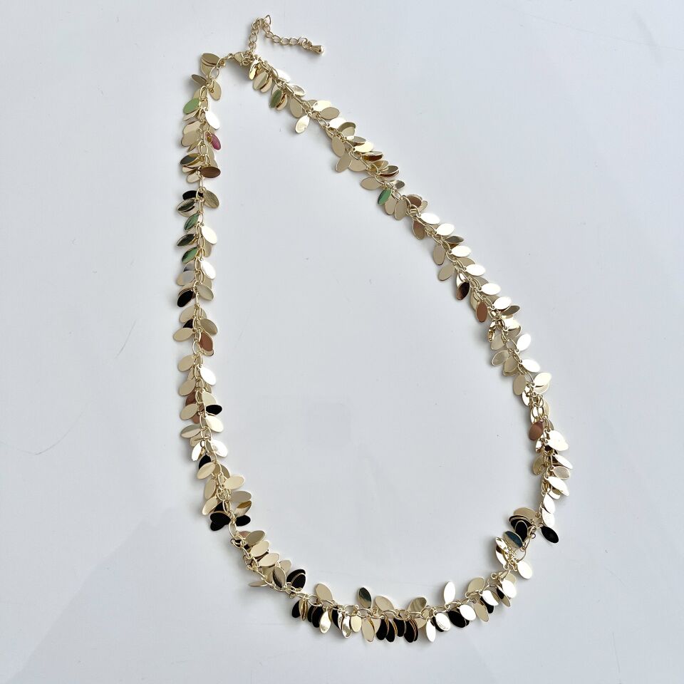 İthal Sallantılı Yaprak Kolye