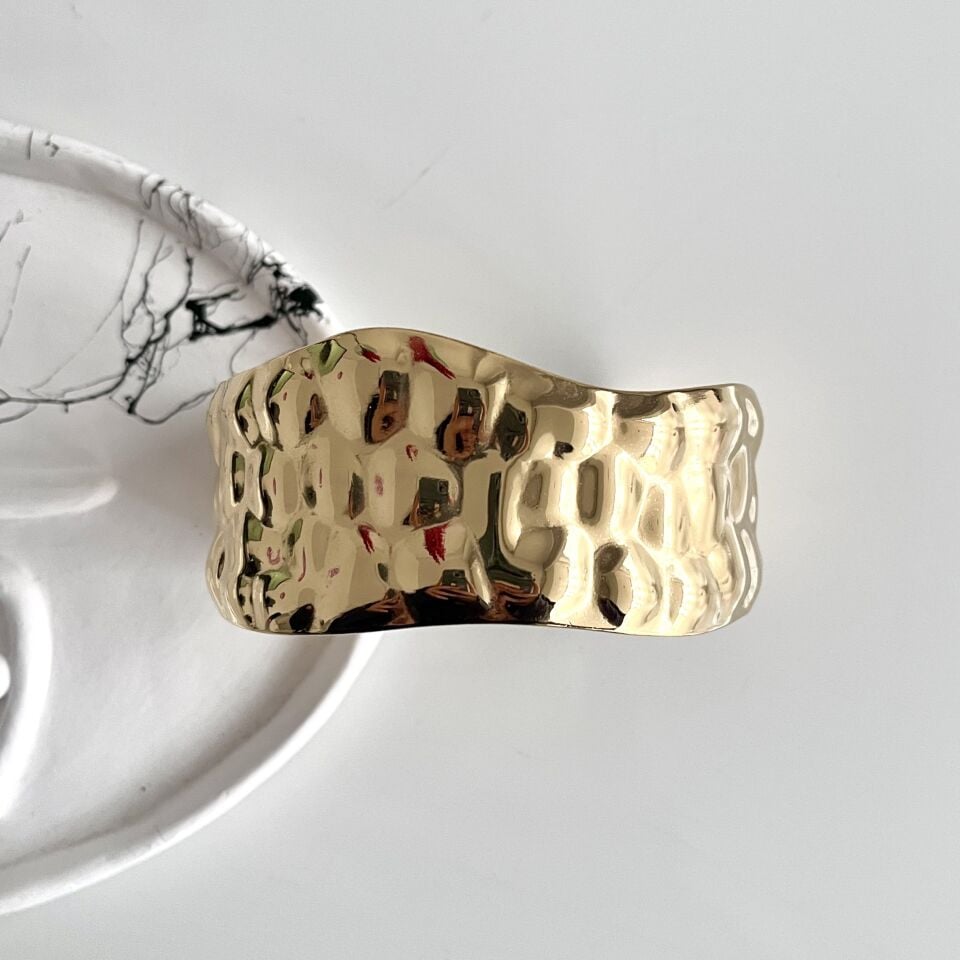 Çelik Dokulu Kalın Kelepçe