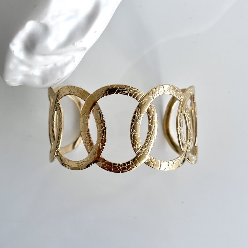 Çelik Desenli Kelepçe