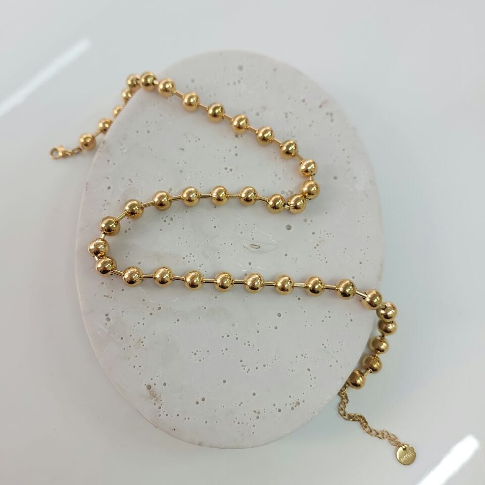 Çelik Topçuk Kolye