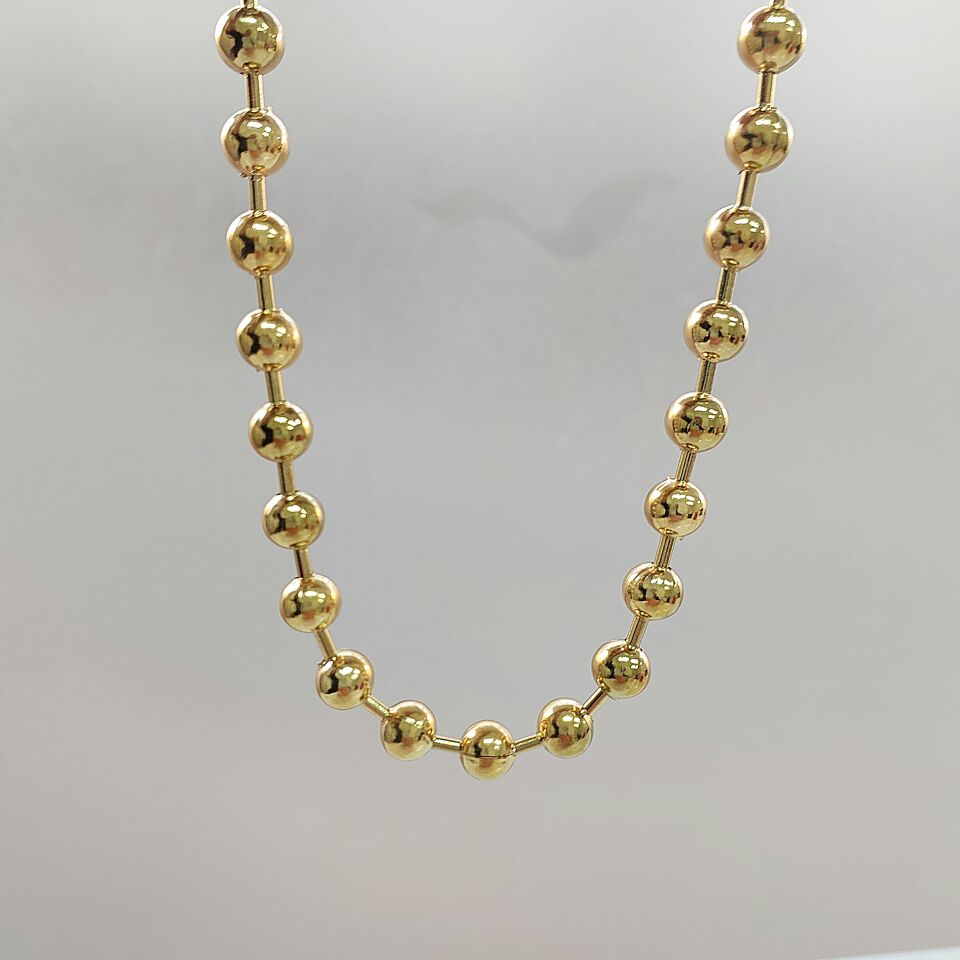 Çelik Topçuk Kolye